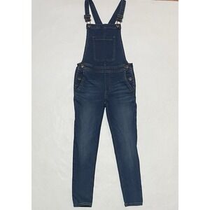 Crewcuts Stretch Denim Overall Girls Size 10 Medium Wash J.Crew Kids Jeans
